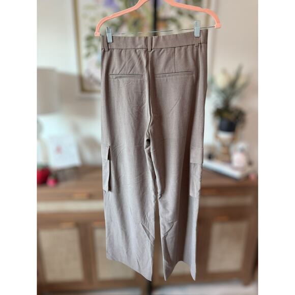 Abercrombie & Fitch Sloane Lightweight Tailored Cargo Pant Beige Womens Sze 27/4 - Picture 6 of 13